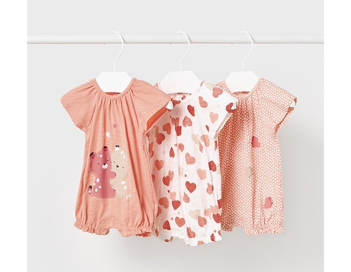 

Mayoral Newborn Песочник для девочки Котики 3 шт., Newborn Песочник для девочки Котики 3 шт.