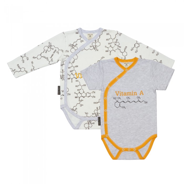 

Lucky Child Комплект детский боди Витамин 2 шт. 38-5, Комплект детский боди Витамин 2 шт. 38-5