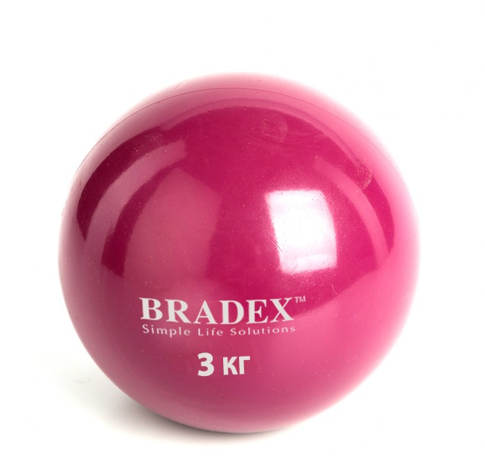 

Bradex Медбол 3 кг, Медбол 3 кг