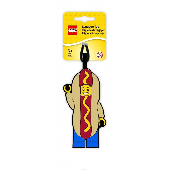 Lego Бирка для багажа Hot Dog