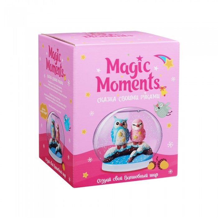 Magic Moments Набор Волшебный шар Совушки игра ходилка геодом для малышей 2 в 1 котики совушки