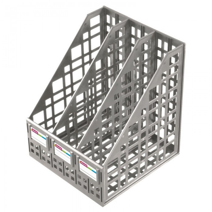 

Attache Лоток для бумаг сборный вертикальный 3 отделения 240 мм, Лоток для бумаг сборный вертикальный 3 отделения 240 мм