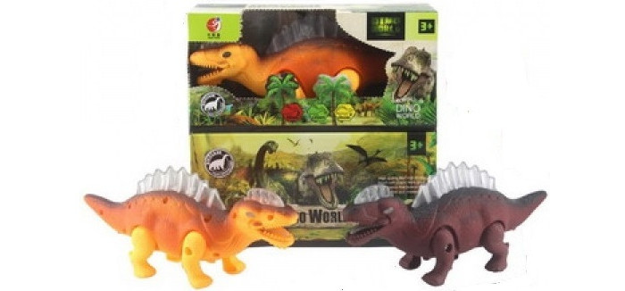 цена Интерактивные игрушки Russia Динозавр со светом и звуком KQX-66