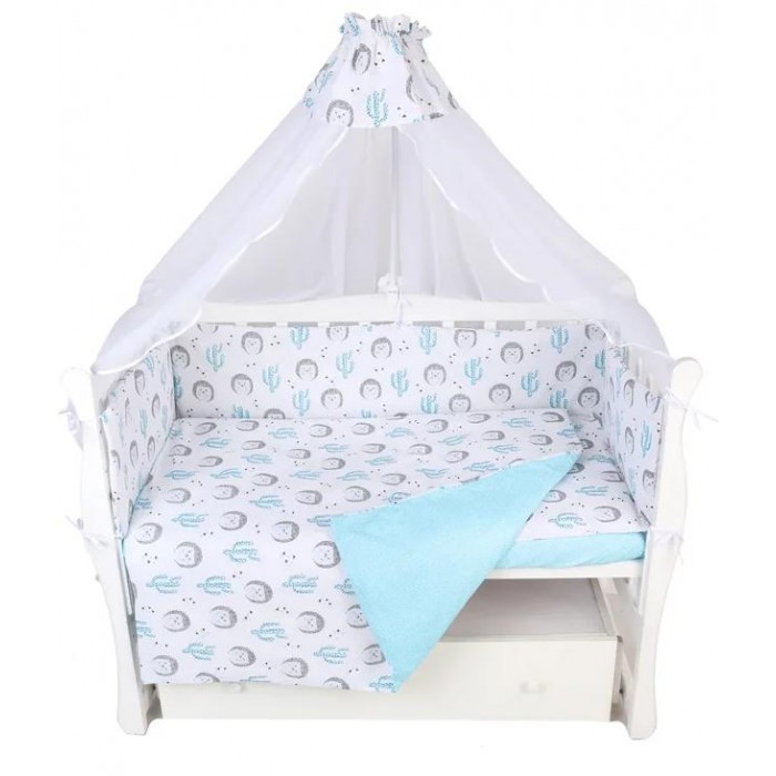 

Комплект в кроватку AmaroBaby Ёжики (7 предметов), Ёжики (7 предметов)
