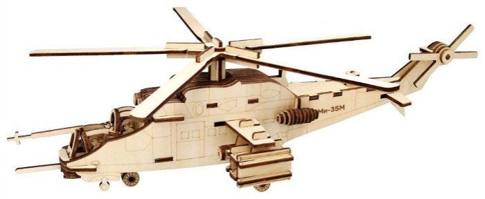 Сборные модели Чудо-дерево Модель сборная Авиация Вертолет Ми-35М сборные модели звезда сборная модель вертолет ми 35м