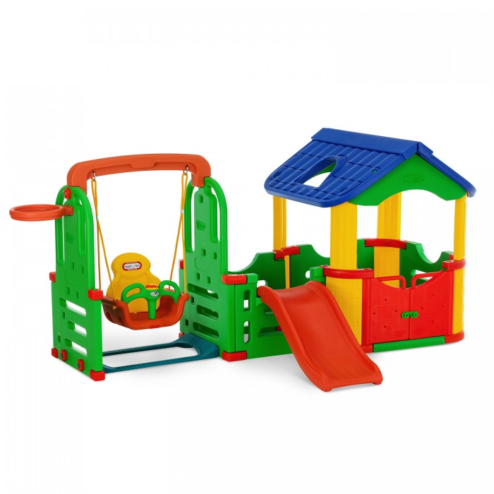 Happy Box Детский игровой комплекс для дома и улицы Мульти-Хаус JM-804В