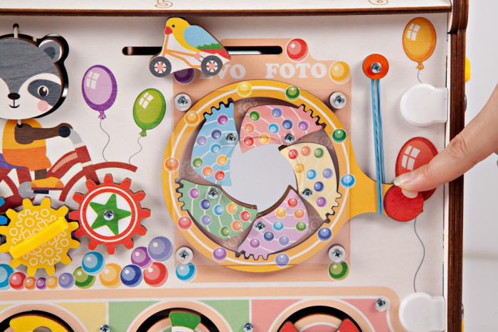 Развивающая игрушка Evotoys Домик разборный ЭвоПарк 30х30х25 см