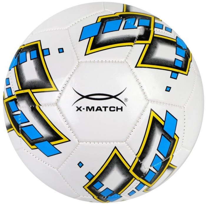 Мячи X-Match Мяч футбольный 1 слой размер 5 56484 профессиональный футбольный мяч размер 5 официальный футбольный мяч для тренировок футбольный мяч для соревнований на открытом воздухе