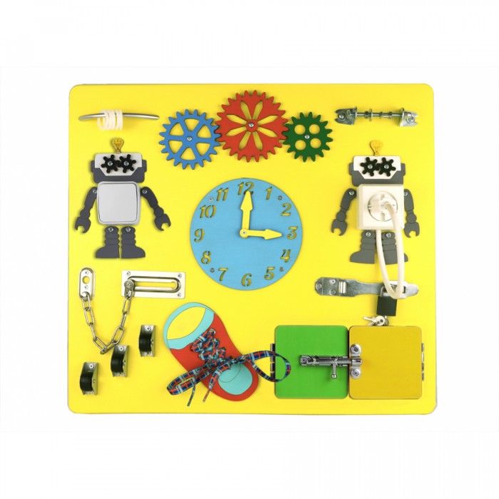 

Деревянная игрушка Kampfer Умная доска Busyboard Fixiki, Умная доска Busyboard Fixiki