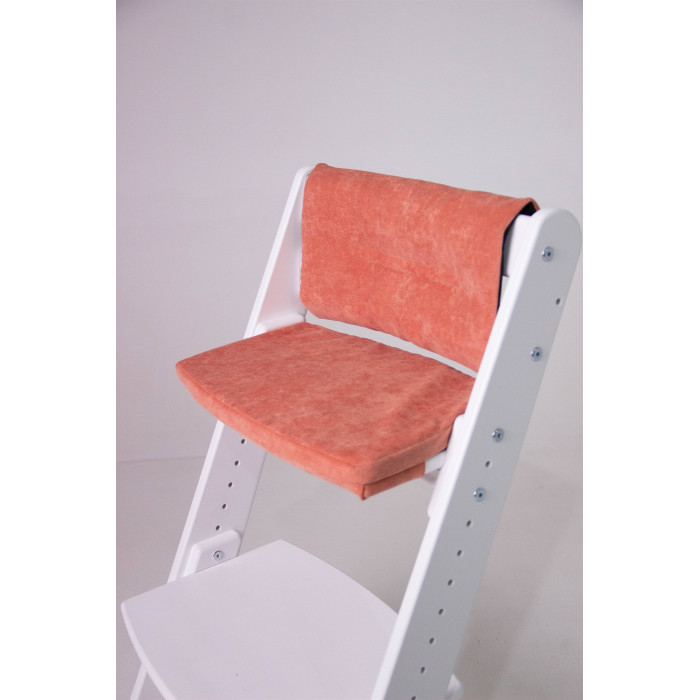 Стульчик для кормления Конёк Горбунёк  растущий и подушки Комфорт Белый