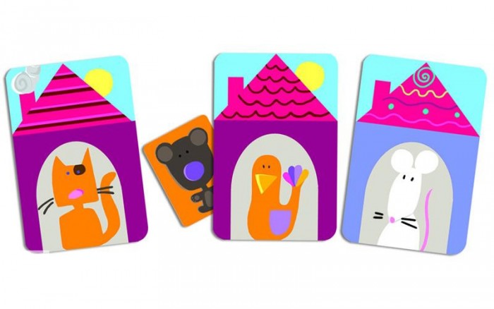 Игры для малышей Djeco Детская настольная карточная игра Где Додо цена и фото