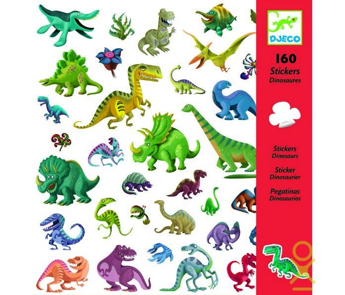 Детские наклейки Djeco Наклейки Динозавры