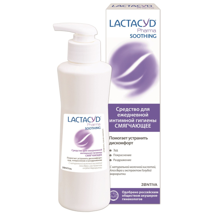 Lactacyd Pharma Soothing Средство для ежедневной интимной гигиены Смягчающее 250 мл