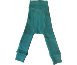  Babyidea Пеленальные штанишки длинные Wool Longies - Бирюзовый