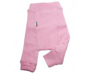 Babyidea Пеленальные штанишки длинные Wool Longies - Нежно-розовый