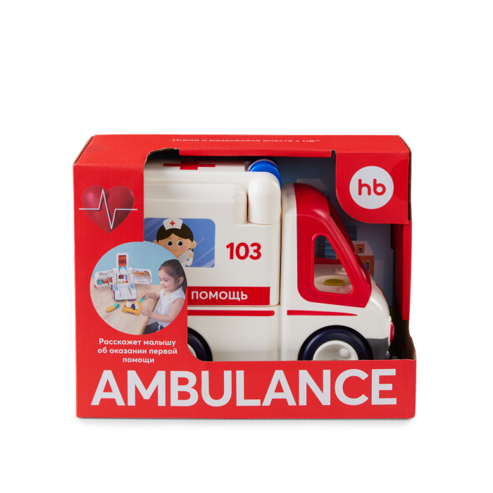 

Happy Baby Игрушка скорая помощь Ambulance, Игрушка скорая помощь Ambulance