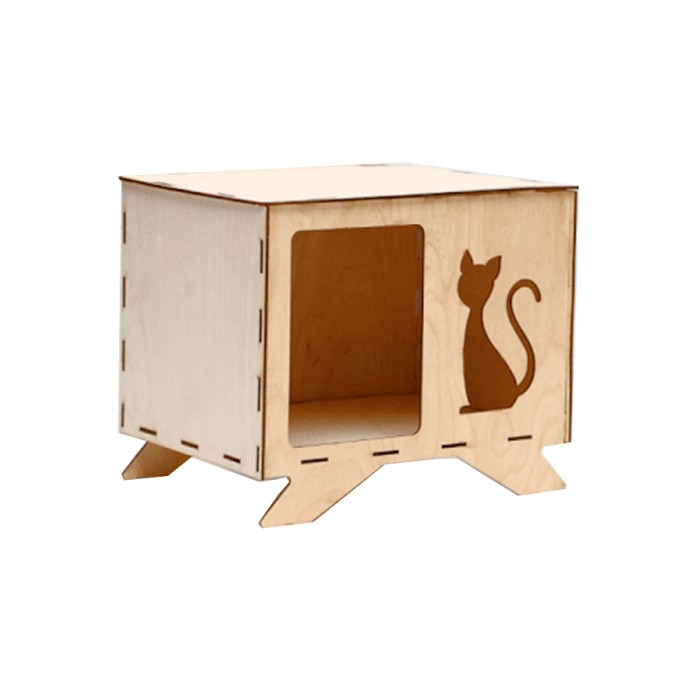 Деревянные игрушки Kampfer Конструктор Burrow For Cat деревянные игрушки kampfer конструктор big box for cat