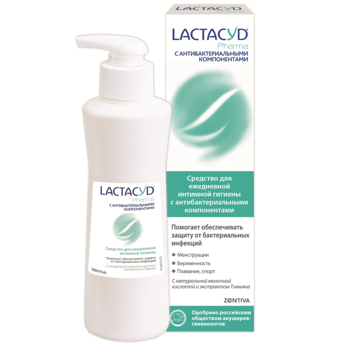 фото Lactacyd pharma лосьон с антибактериальным эффектом с экстрактом тимьяна 200 мл