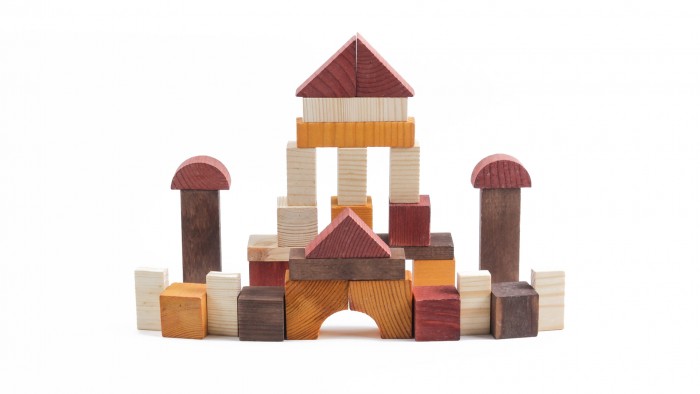 Деревянная игрушка Томик Конструктор Краски дня День 105 деталей деревянная игрушка томик балансир месяц 11 деталей
