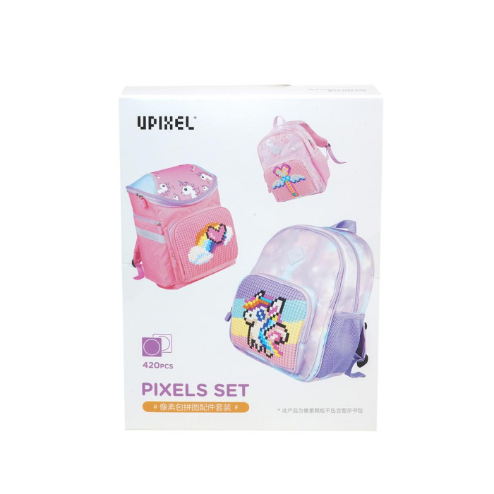 Upixel Комплект пикселей Собери любую из 9 картинок на рюкзак T-U06 420 шт.