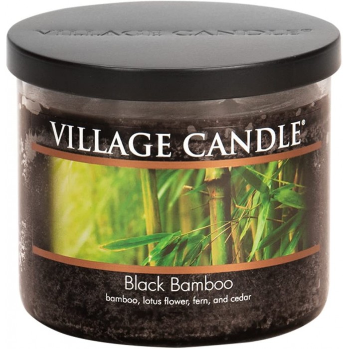 

Village Candle Ароматическая свеча Черный Бамбук чаша, средняя, Ароматическая свеча Черный Бамбук чаша, средняя