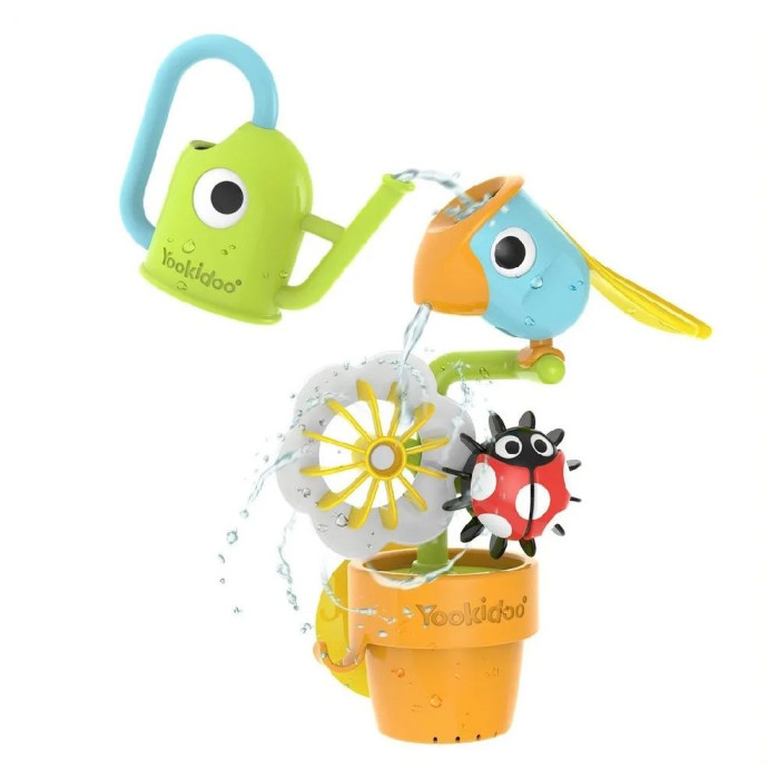 Yookidoo Игрушка для ванны Птичка. Поливай и играй интерактивная игрушка fluffy birds птичка frutty
