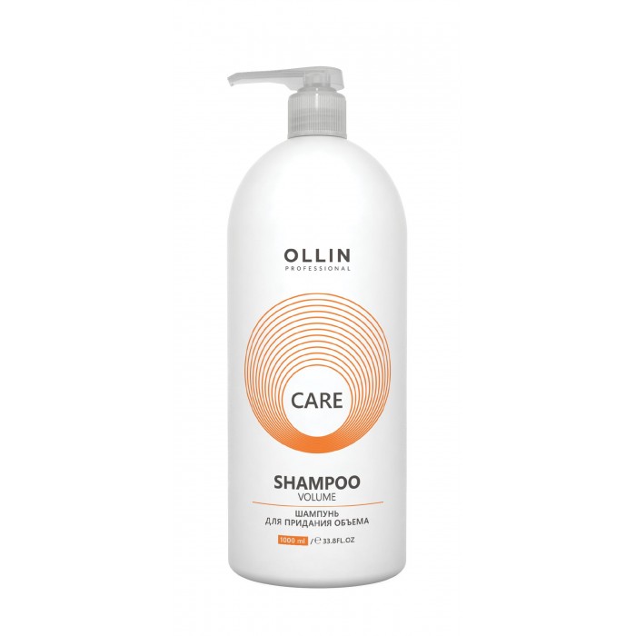 

Ollin Professional Care Шампунь для придания объема 1000 мл, Care Шампунь для придания объема 1000 мл