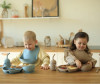  Lukno Набор детской силиконовой посуды - Lukno Набор детской силиконовой посуды