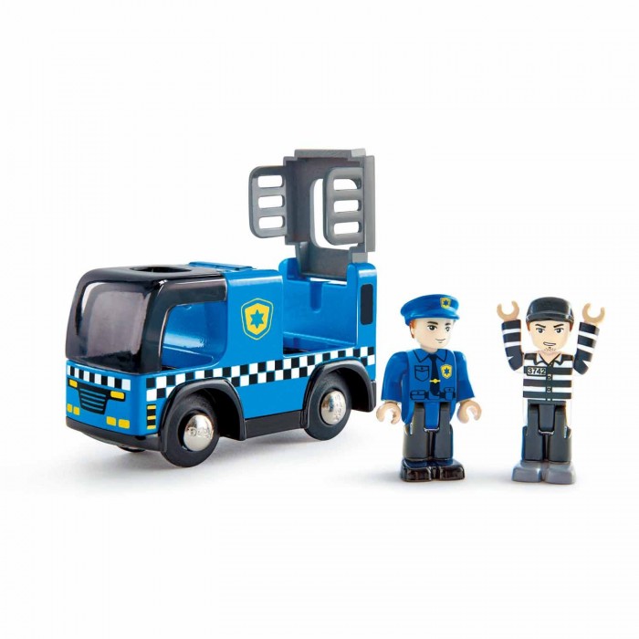 Hape Полицейская машина с сиреной полицейская машина klox toys stunt car едет в произвольном направлении