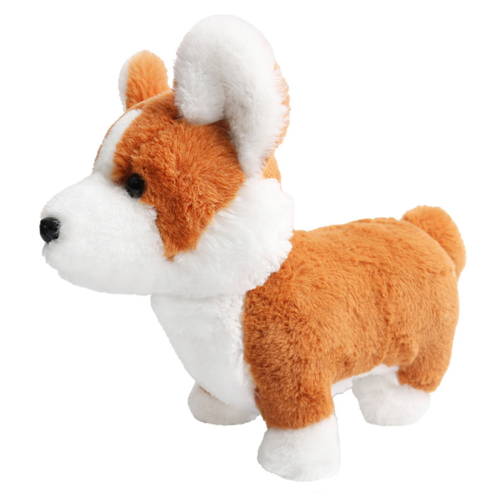 Мягкие игрушки All About Nature собака Щенок Корги 25 см мягкая игрушечная собака щенок немецкой овчарки 26 см k8706 pt