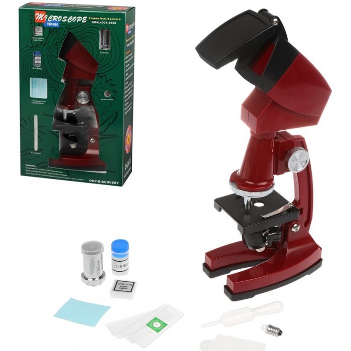 Наборы для опытов и экспериментов Наша Игрушка Микроскоп 90-х наборы для опытов и экспериментов veld co игрушка микроскоп