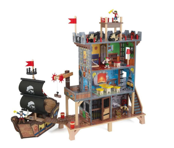 KidKraft Набор Пиратский форт tooky toy игровой набор пиратский корабль