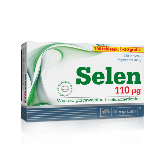 Витамины, минералы и БАДы Olimp Labs Пищевая добавка с селеном Selen 110 120 таблеток