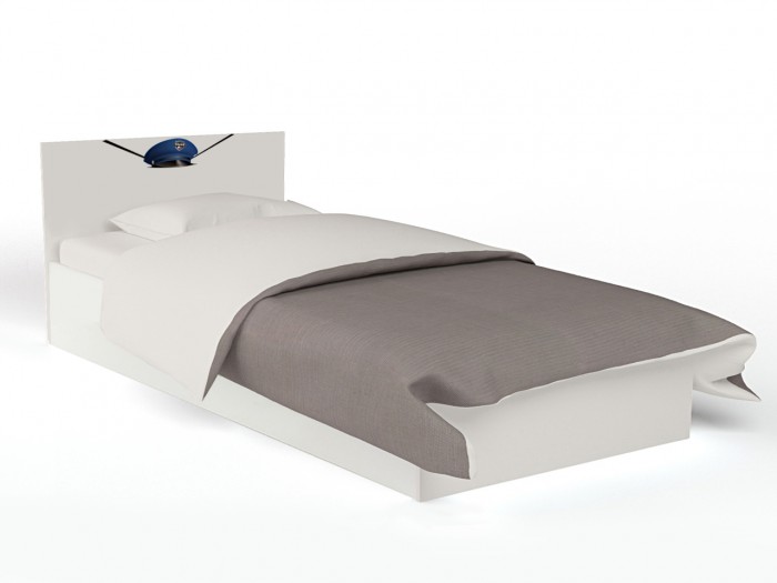 фото Подростковая кровать abc-king police с подъёмный механизмом 190x120 см