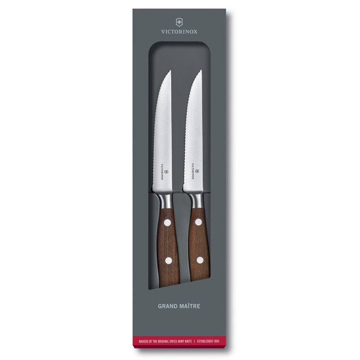 

Victorinox Набор кухонных ножей Grand Maitre Steak 2 шт., Набор кухонных ножей Grand Maitre Steak 2 шт.