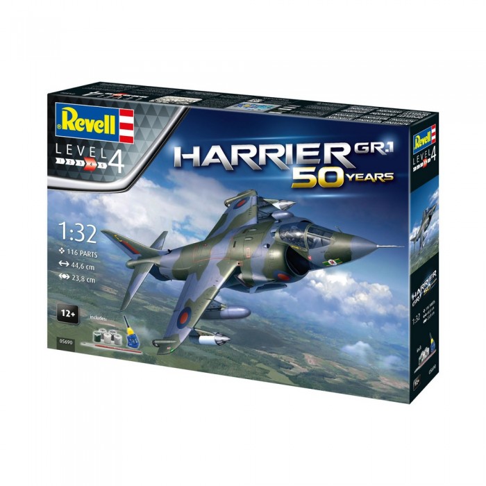 

Revell Набор Hawker Harrier GR Mk.1, Набор Hawker Harrier GR Mk.1