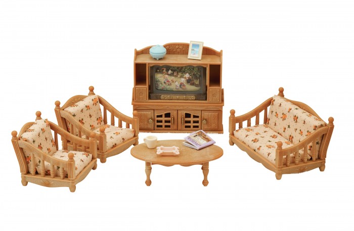 Кукольные домики и мебель Sylvanian Families Игровой набор Уютная гостиная