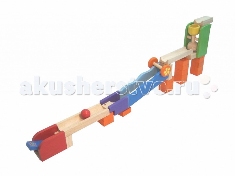 Деревянная игрушка Wonderworld Трикс-Трек Вращай-кати - Акушерство.Ru