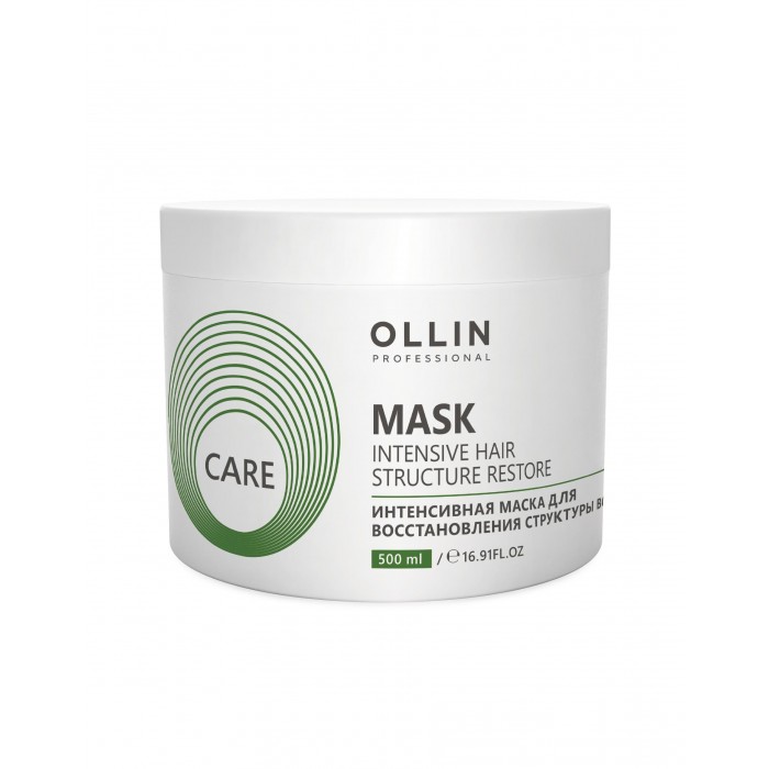 Ollin Professional Care Интенсивная маска для восстановления структуры волос 500 мл