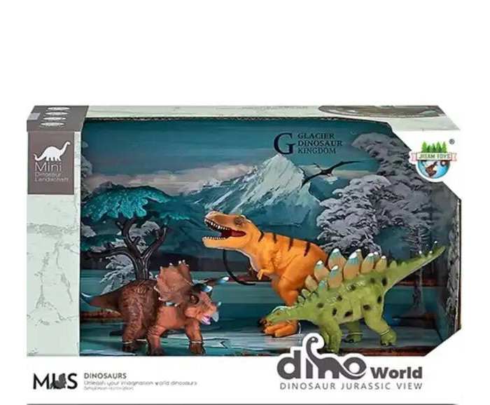 Игровые фигурки Наша Игрушка Набор фигурок Динозавры 4 шт. набор фигурок динозавры 8 предм пакет