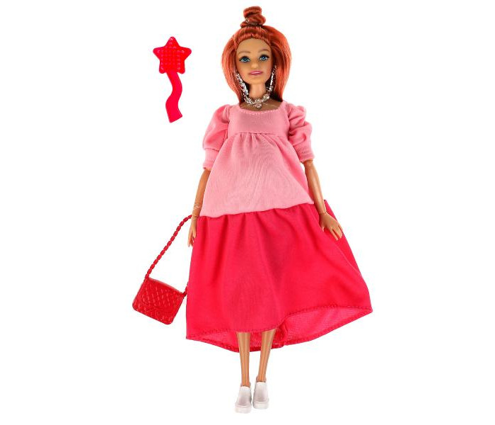 Куклы и одежда для кукол Карапуз Кукла София беременная четверней 29 см