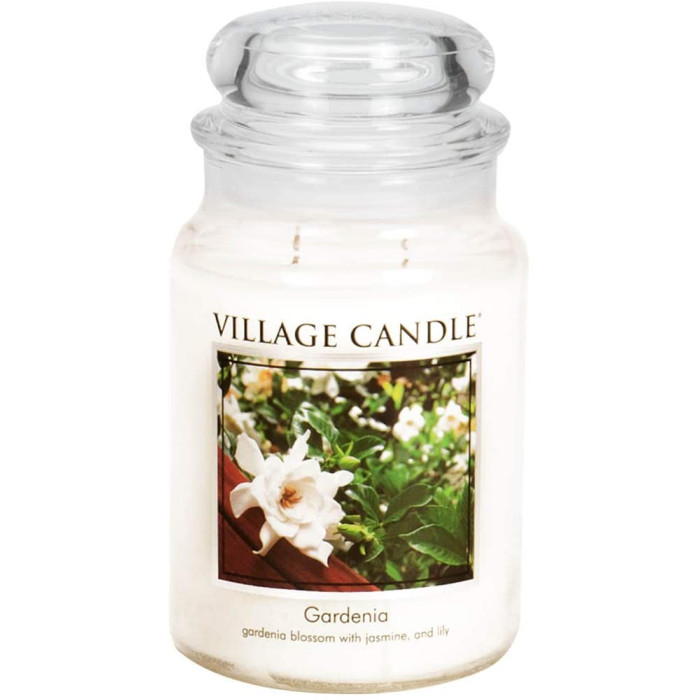 

Village Candle Ароматическая свеча большая Гардения, Ароматическая свеча большая Гардения