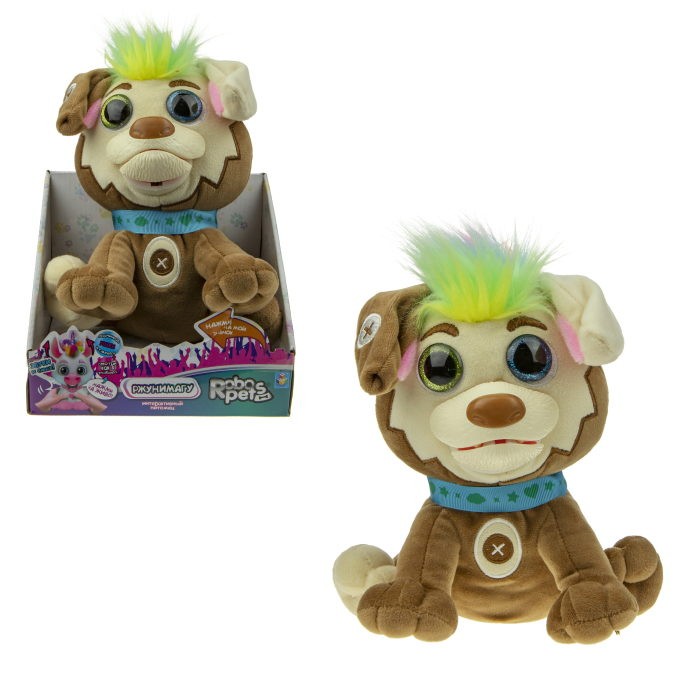

Интерактивная игрушка 1 Toy RoboPets пёс Боуи, RoboPets пёс Боуи