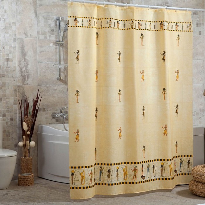 фото Miranda шторы для ванн полиэстер egypt 200х180