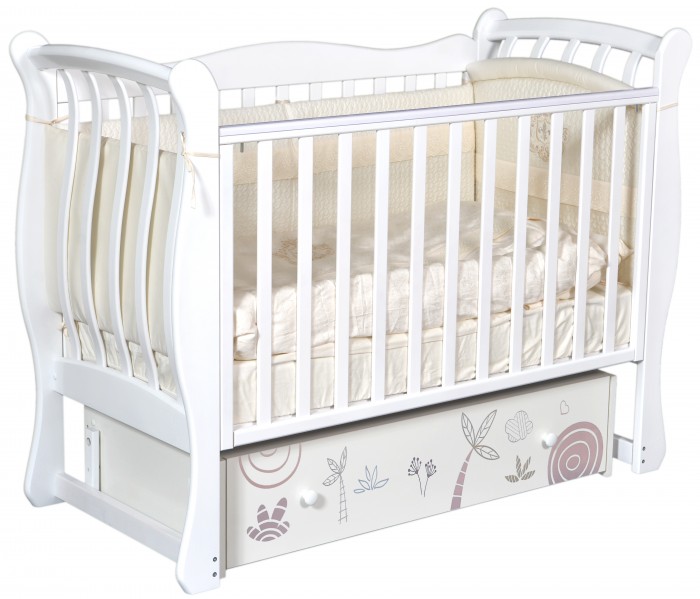 Детская кроватка ByTwinz Tiffany Сафари