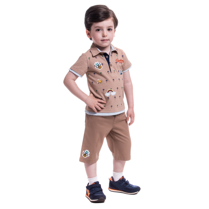 Cascatto  Комплект одежды для мальчика (футболка, бриджи) G-KOMM18/27 cascatto комплект одежды для мальчика футболка бриджи g komm18 27