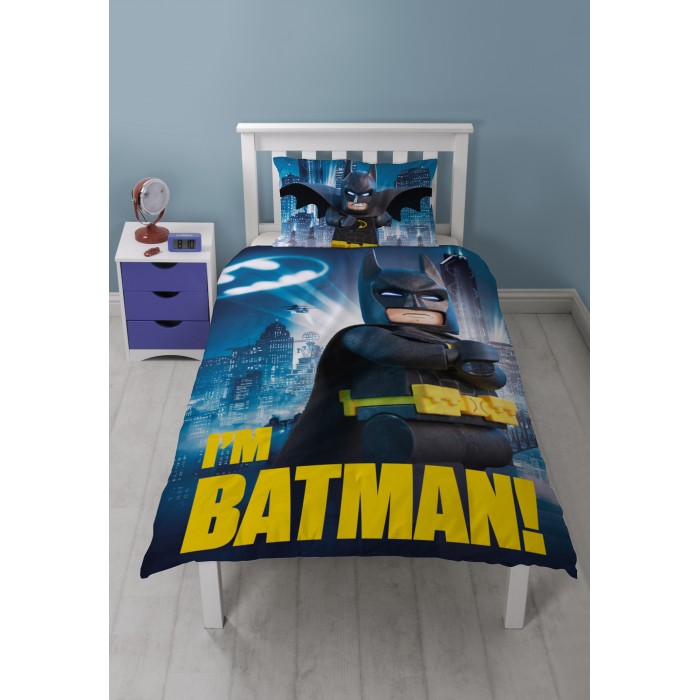 Постельное белье 1.5-спальное Lego Постельное белье Batman Movie 1.5-спальное