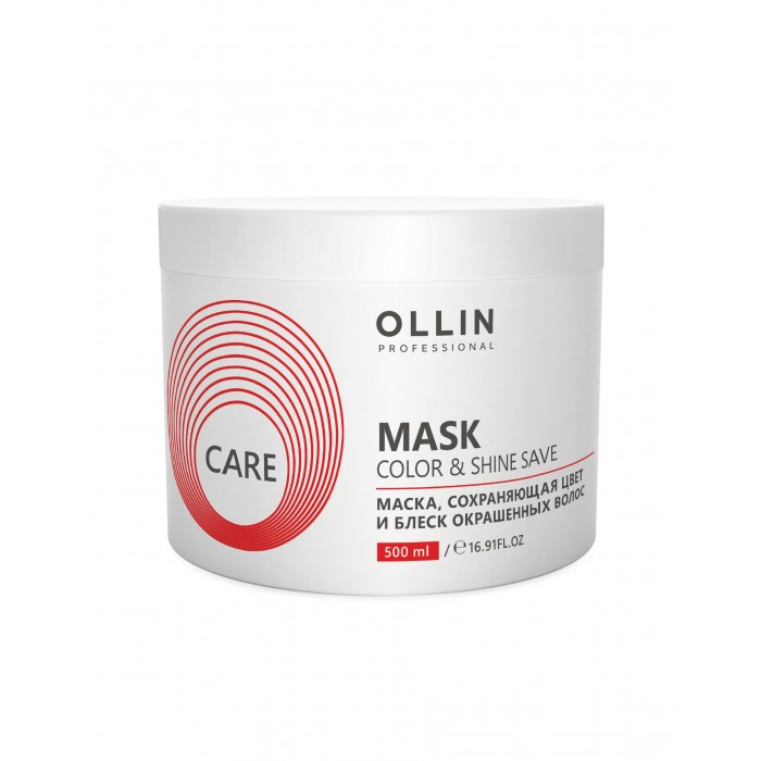 Ollin Professional Care Маска сохраняющая цвет и блеск окрашенных волос 500 мл 395133