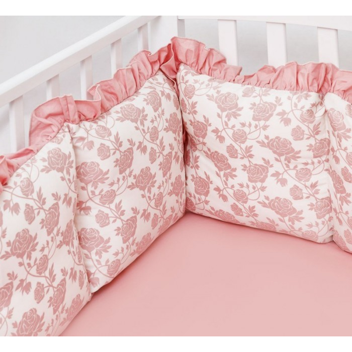 

Бортик в кроватку Colibri&Lilly Royal Rose 120х60 см, Royal Rose 120х60 см