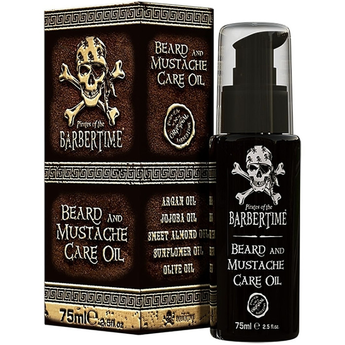 Barbertime Уходовое масло для бороды и усов Beard And Mustache Care Oil 75 мл 651237 - фото 1